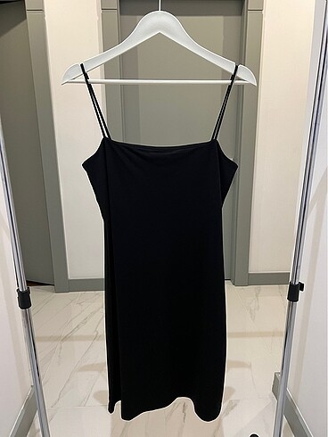 h&m basics elbise