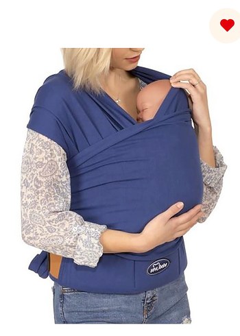 Beden Mavi Bebek Kanguru Sling