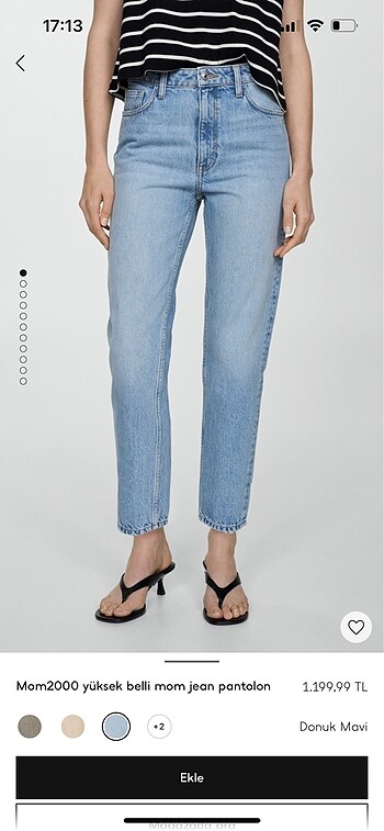 Mango Mango mom jean
