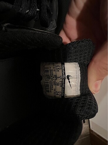 38 Beden siyah Renk Nike airmax