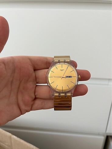 Beden altın Renk Swatch saat