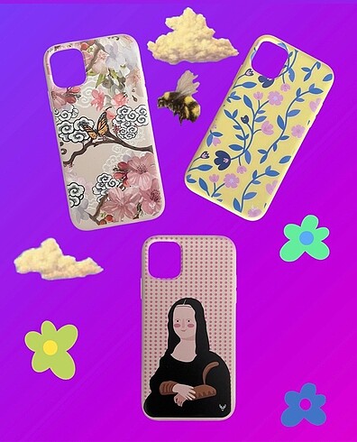 iphone 11/12 uyumlu silikon kılıflar