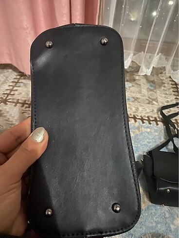 Beden siyah Renk Siyah sıfır kol çantası