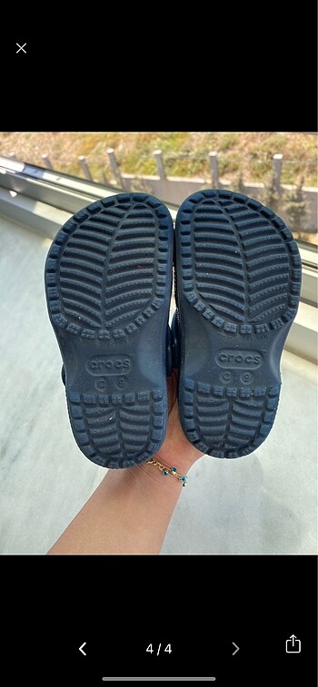 Crocs Temiz göründüğü gibi