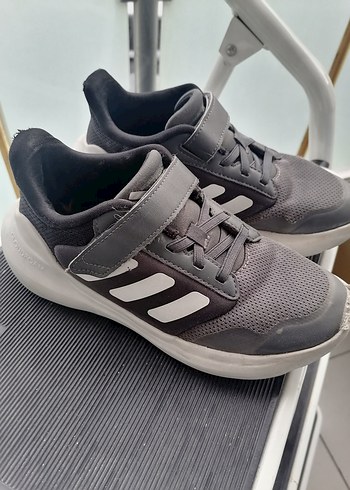 Gri Adidas unisex 35 Numara orginal spor ayakkabı - Görsel 5