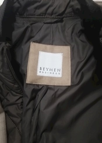 Düğmeli Gri Erkek Ceket beymen business marka - Görsel 5