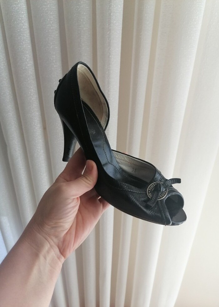 Tod's siyah ayakkabı - Görsel 5