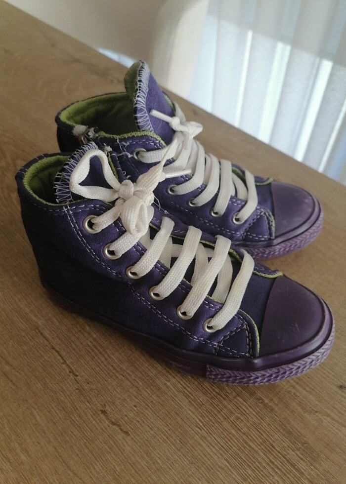 Lilbugga marka süet converse tipi spor ayakkabı - Görsel 3