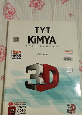 TYT Kimya 3D Soru Bankası