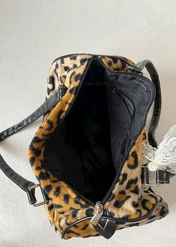 American Vintage vintage y2k leopar çanta