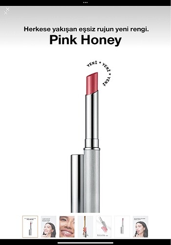 Clinique Clinique Pink Honey yeni kullanılmamış