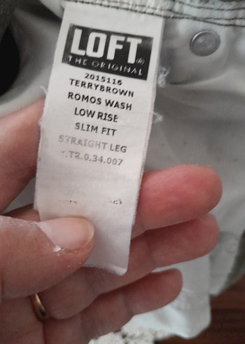 ERKEK PANTOLON W-34 - Görsel 3