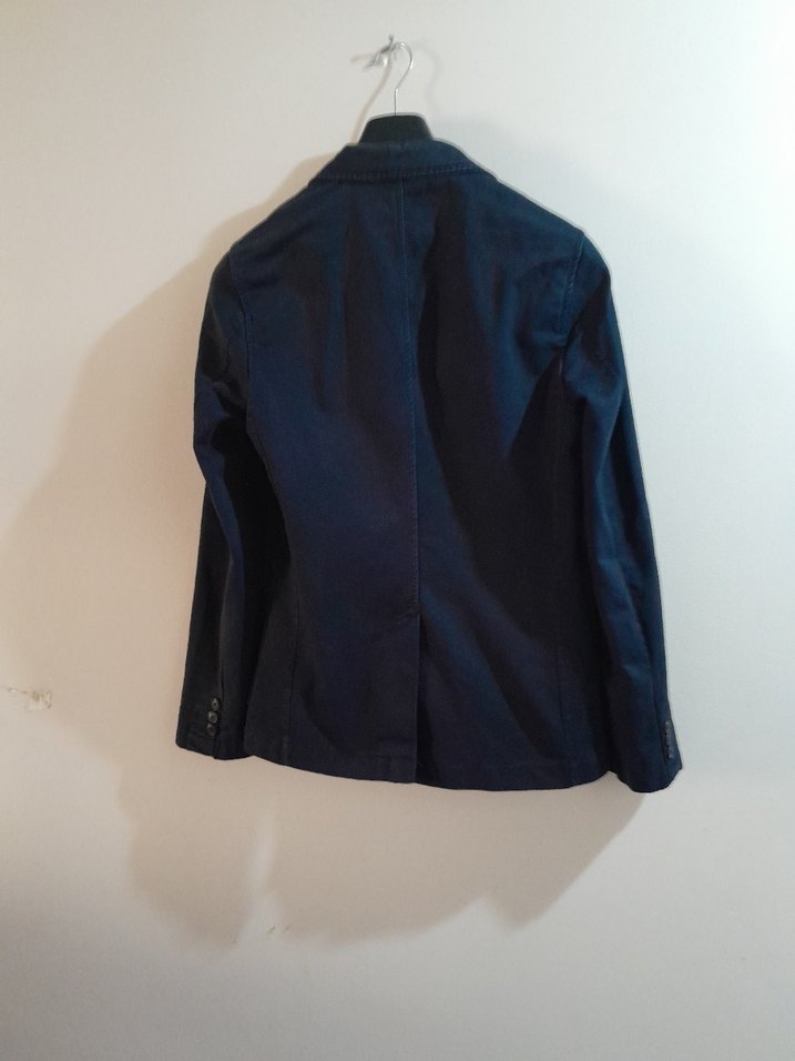 Lacivert Erkek Denim Ceket - Görsel 2