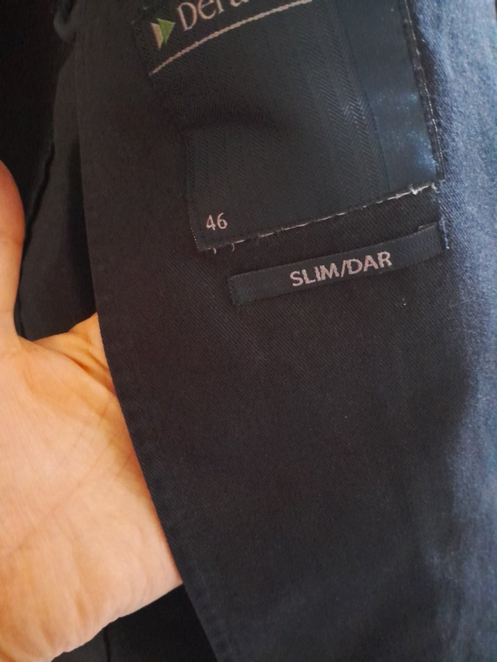 Lacivert Erkek Denim Ceket - Görsel 3