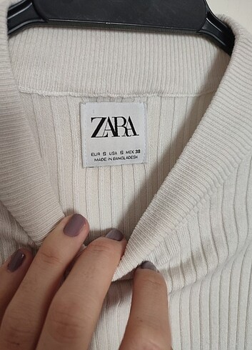 s Beden Zara marka small triko üst