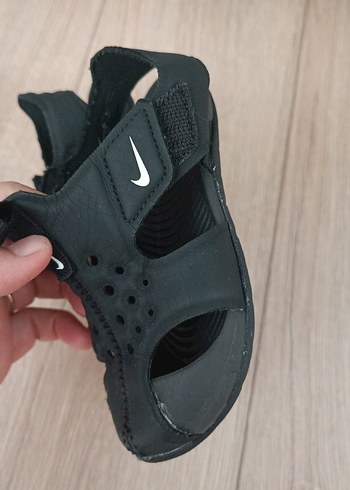 Nike Nike Erkek Siyah Cırt Cırtlı Kauçuk Terlik