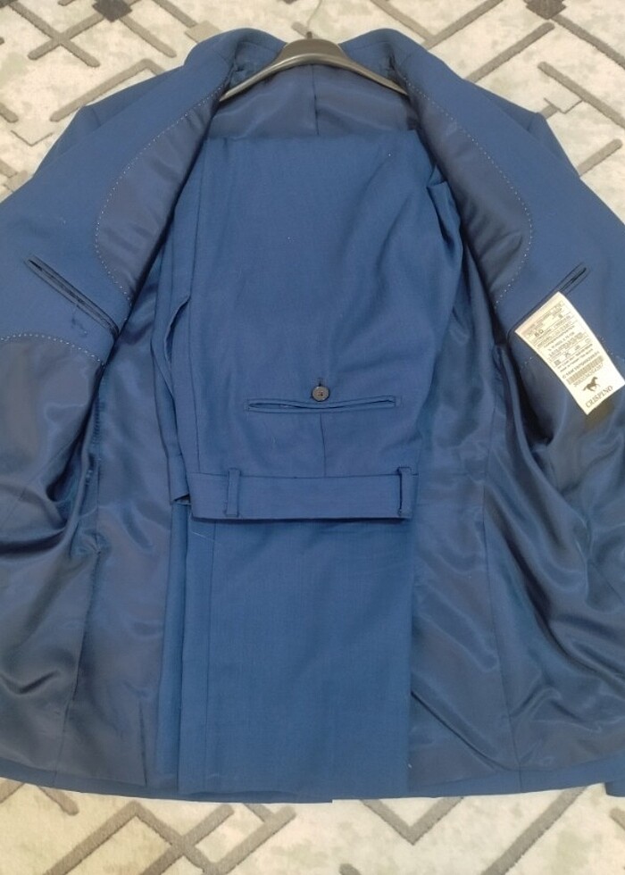 Erkek slim fit takım elbise  - Görsel 2