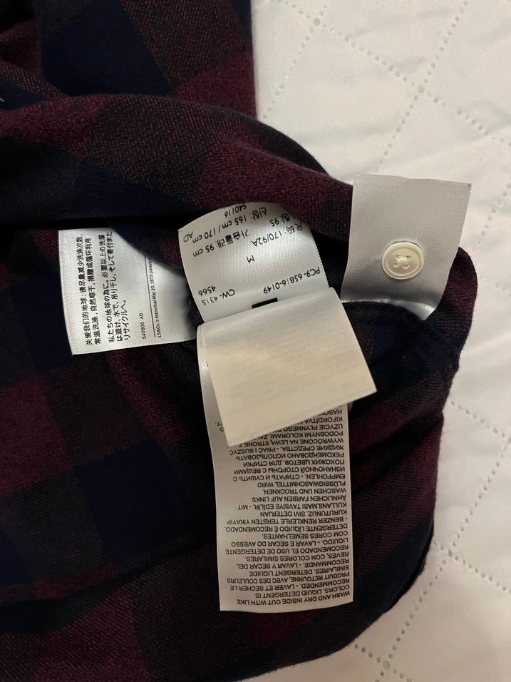 Levis Erkek Gömlek M Beden - Görsel 5