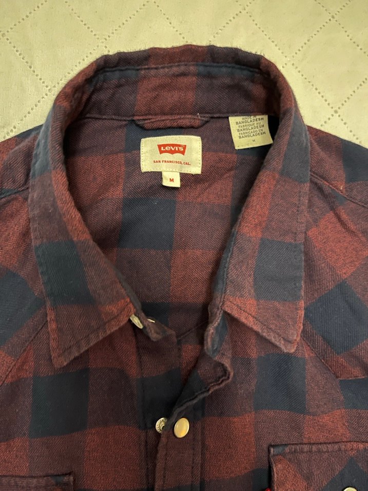 Levis Erkek Gömlek M Beden - Görsel 4