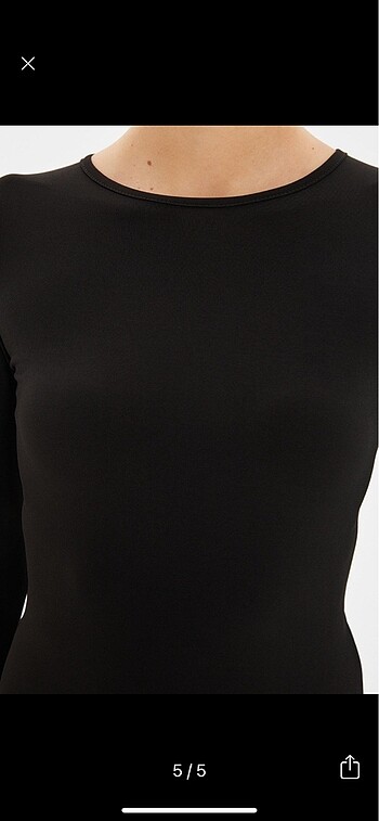 s Beden Trendyol siyah örme bodycon elbise