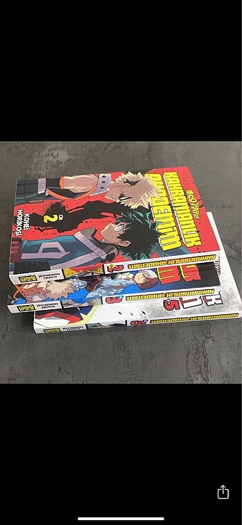 Beden Kahramanlık Akademim 2 3 5 cilt my hero academia