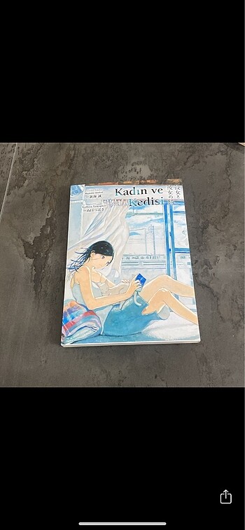 Kadın ve Kedisi manga gerekli şeyler tek cilt çizgi roman