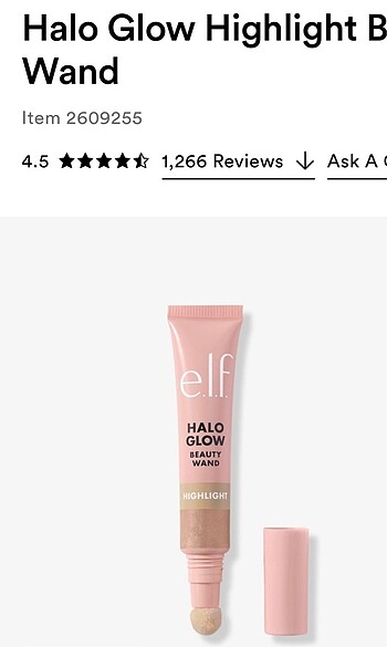  E.L.F Elf halo glow highlighter