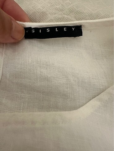 xs Beden beyaz Renk Sisley 0 keten üst