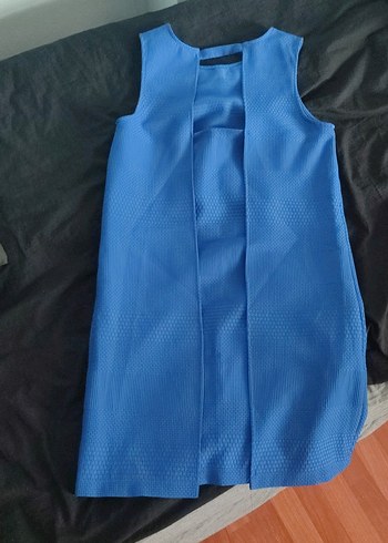 Zara elbise mavi