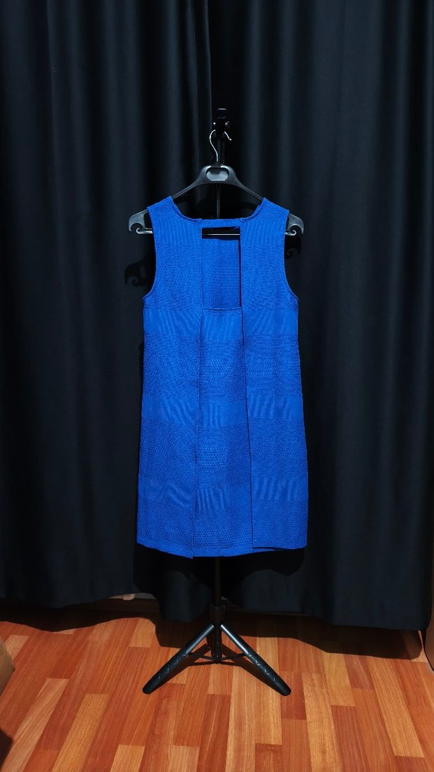 Koton | Kobalt Mavi Çan Kesim Sırt Dekolteli Elbise (38) - Görsel 2