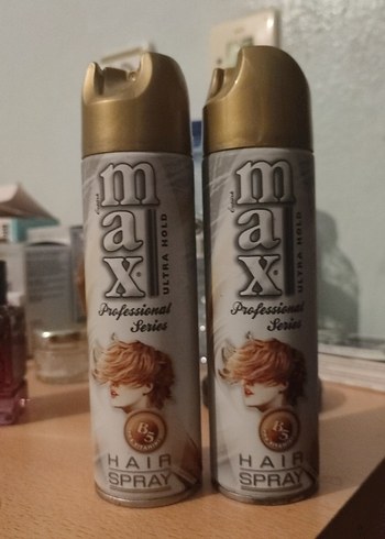 Max Professional Series Ultra Hold Saç Spreyi - Görsel 2