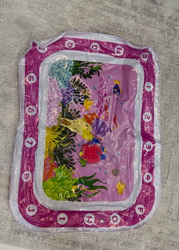 Renkli Pembe Su Oyun Matı - BPA İçermez - Görsel 2