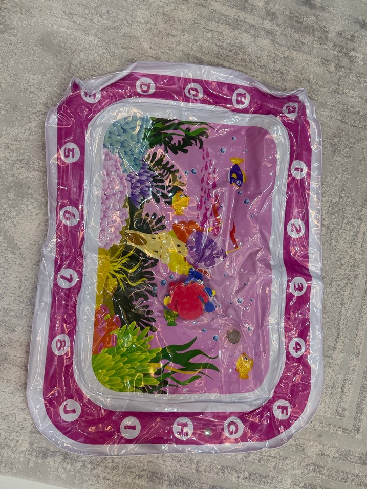 Renkli Pembe Su Oyun Matı - BPA İçermez - Görsel 2