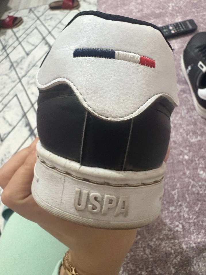 Siyah USPA Kadın Spor Ayakkabı - Görsel 2