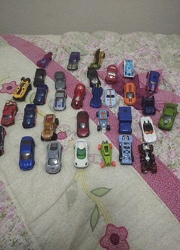  Hotwheels metal araba 