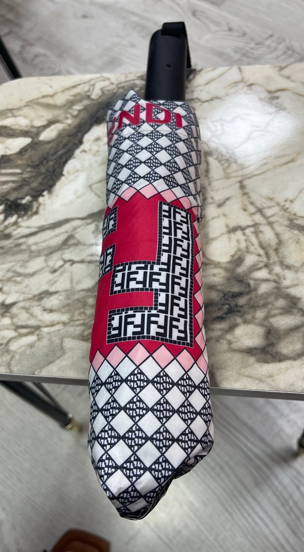 Renkli Fermuarlı Kadın Sokak Stili şemsiye fendi - Görsel 2