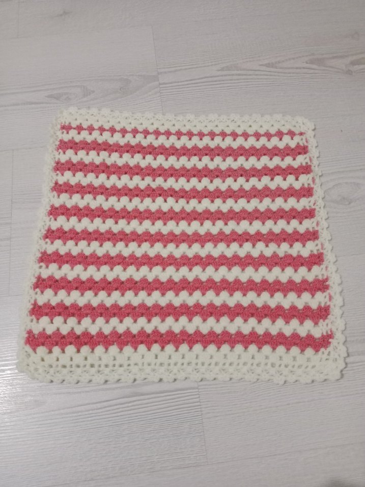 Pastel Renkli Örgü Banyo lifi - Görsel 3