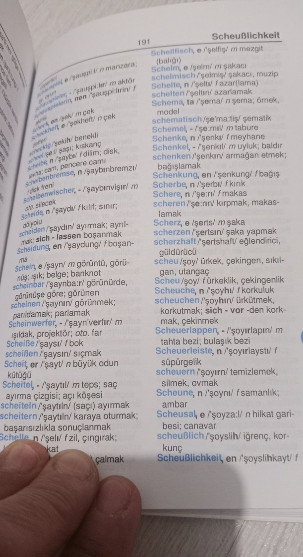 Almanca -Türkçe sözlük - Görsel 2