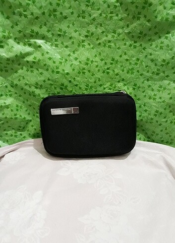  Beden siyah Renk Porshe design el çantası 