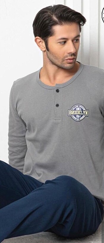 LC Waikiki Pamuklu erkek pijama takımı