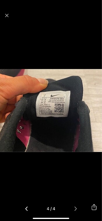 38 Beden siyah Renk Nike zoomfly 5