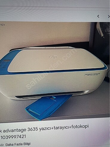 Hp yazıcı 3635