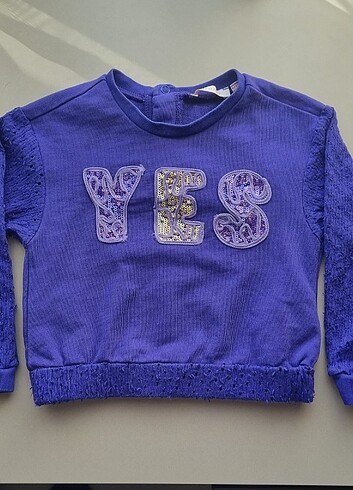 Kız bebek sweatshirt 