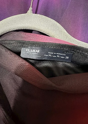 Saten Görünümlü Mor Uzun Drapeli Elbise - Görsel 2