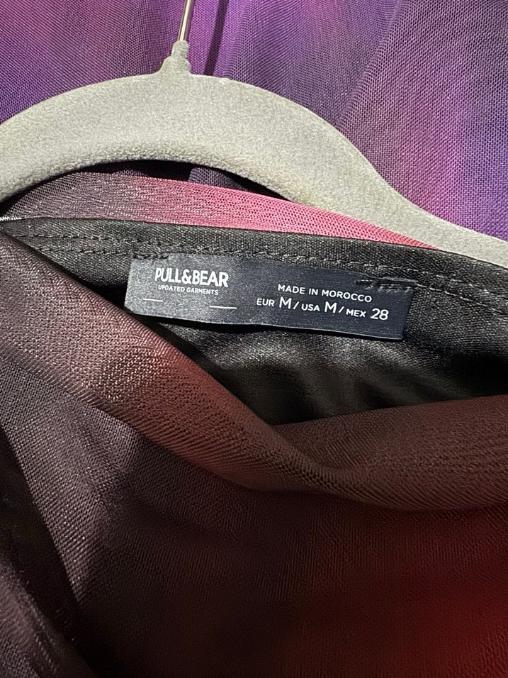 Saten Görünümlü Mor Uzun Drapeli Elbise - Görsel 2