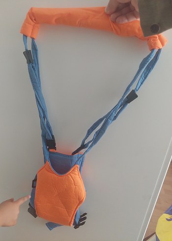 Yürütec & Yürüme Destegi & Renkli Turuncu Bebek Taşıyıcı - Görsel 2