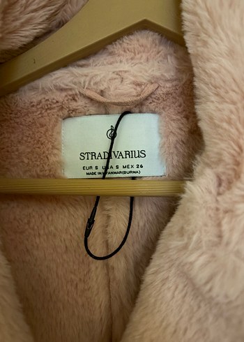 Pembe Süet Kürklü Kadın Ceket - Görsel 3