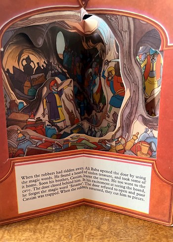 Ali Baba ve Kırk Haramiler Üç Boyutlu Hikaye Kitabı - Görsel 5