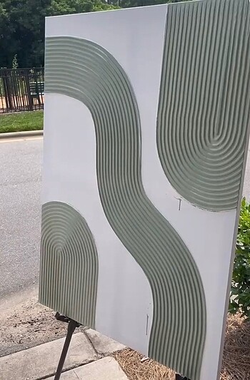 El Tasarımı Modern duvar dekor tablo