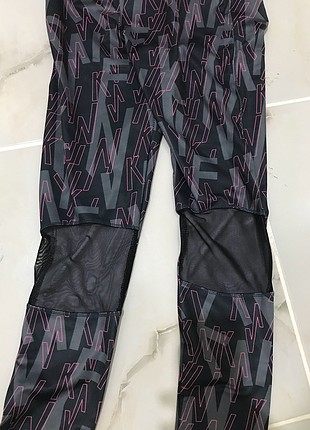 xl Beden çeşitli Renk File detaylı spor tayt